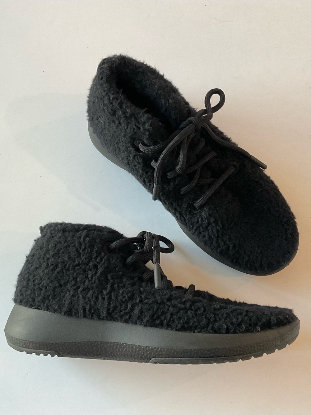 Allbirds  Wool Runner-up Fluffs High Tops Black Size 7